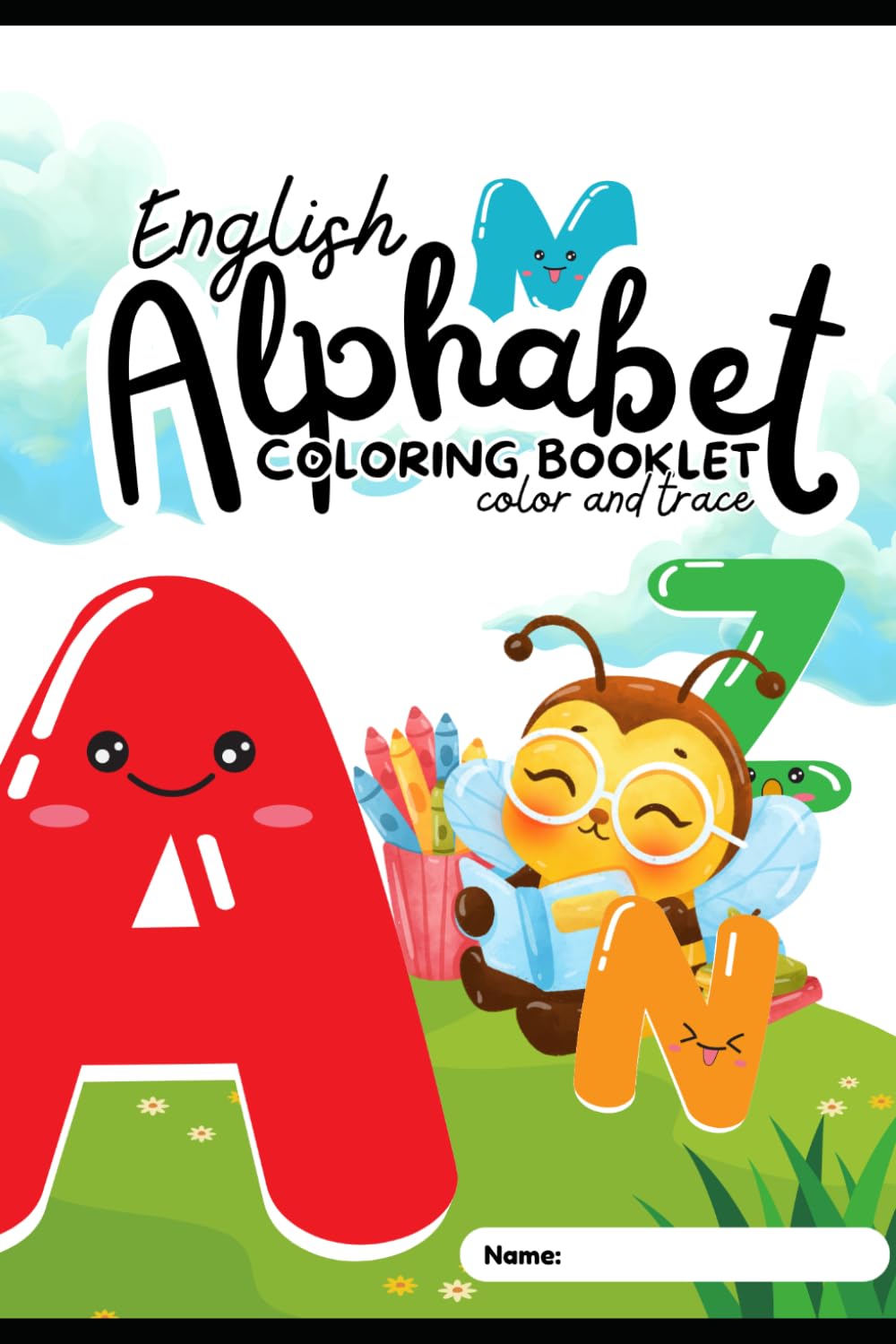 My first alphabet coloring book