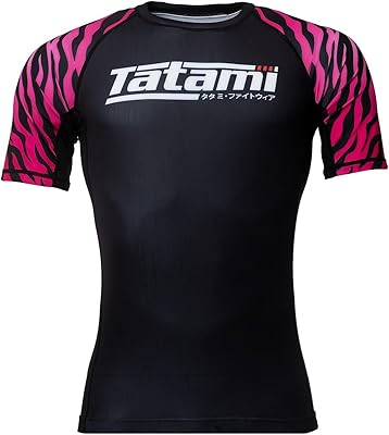 Tatami Fightwear Recharge Short Sleeve Rashguard - Medium - Pink