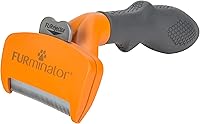 FURminator Medium Short Hair Dog deShedding Tool - Reduces Loose Undercoat Hair Up to 90% with FURejector Button
