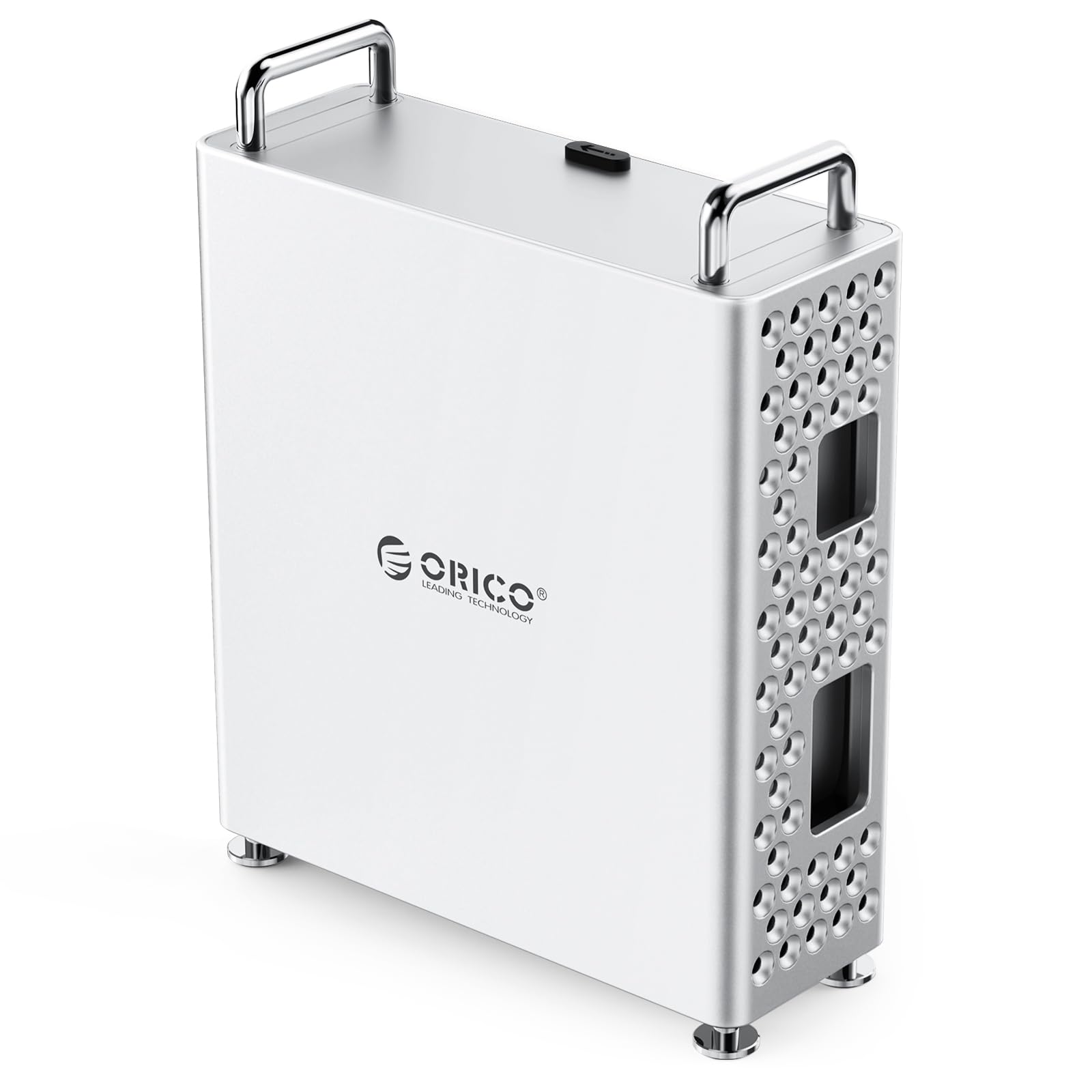 ORICO MiniPro Aluminum Stand for Mac mini M4 M4 Pro Vertical Mount Holder Case Durable Mini PC Accessories