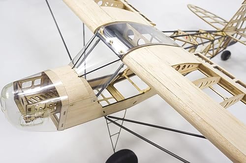 Miniatura 5 de VilogaRC Balsawood - Kits de avión RC Savage Bobber modelo 1000mm (39.4") Envergadura DIY RC Avión Kit de ala fija para adultos (KIT solo no incluye