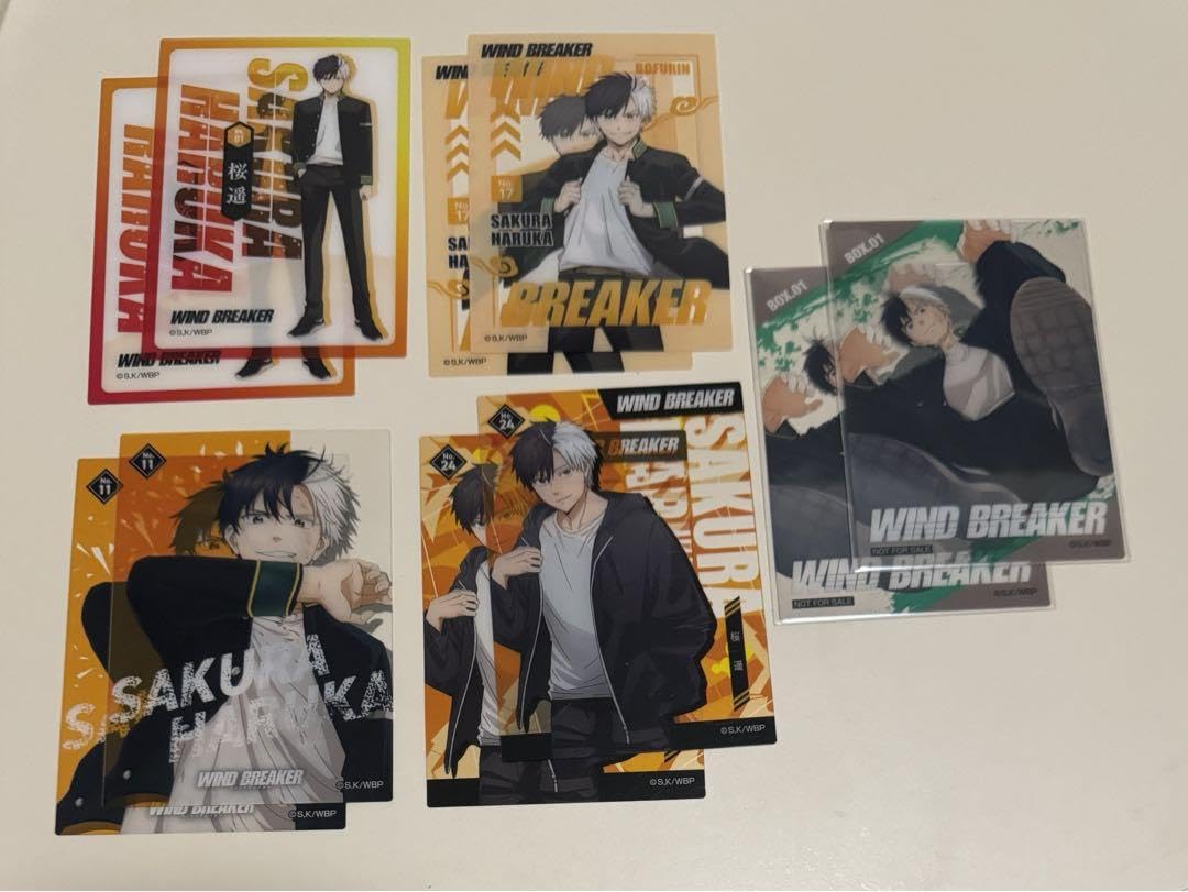 桜遥 ウィンブレ クリアカードコレクションガム 着物 バースデー