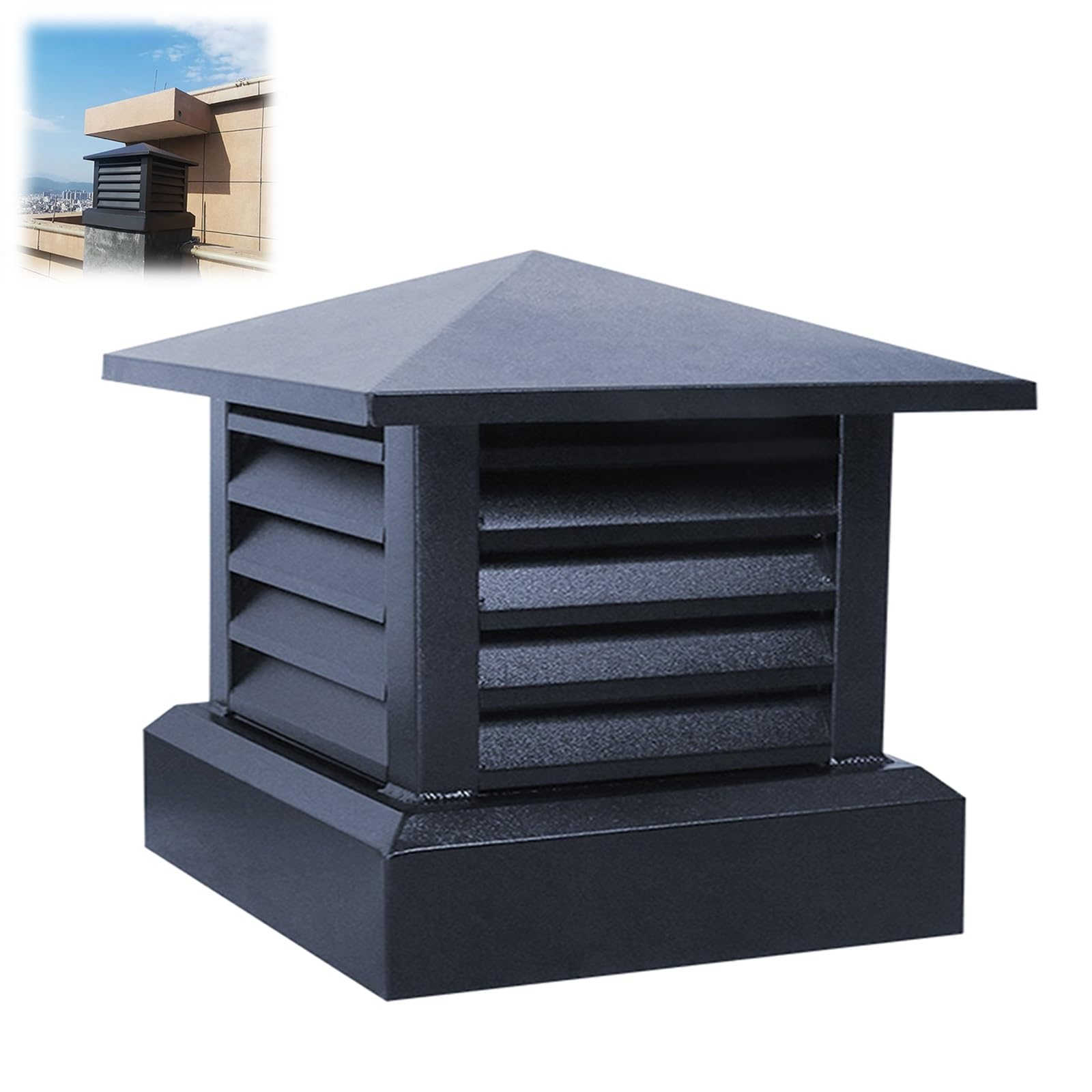 Chapeaux de cheminée pour fournitures extérieures et ventilation