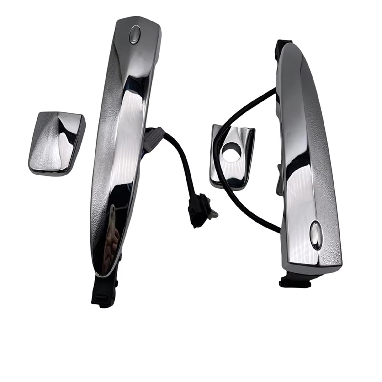 Kpuwers Exterior Door Handle Car Front Exterior Door Handles 806451AA0A 826469N00A 806469N00A for Nissan for Leaf for Maxima for Murano for Sentra Handles Replacement(Front Left Right)