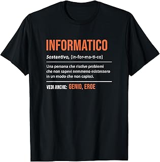 Computer Funny Definition Programmer T-Shirt, Black