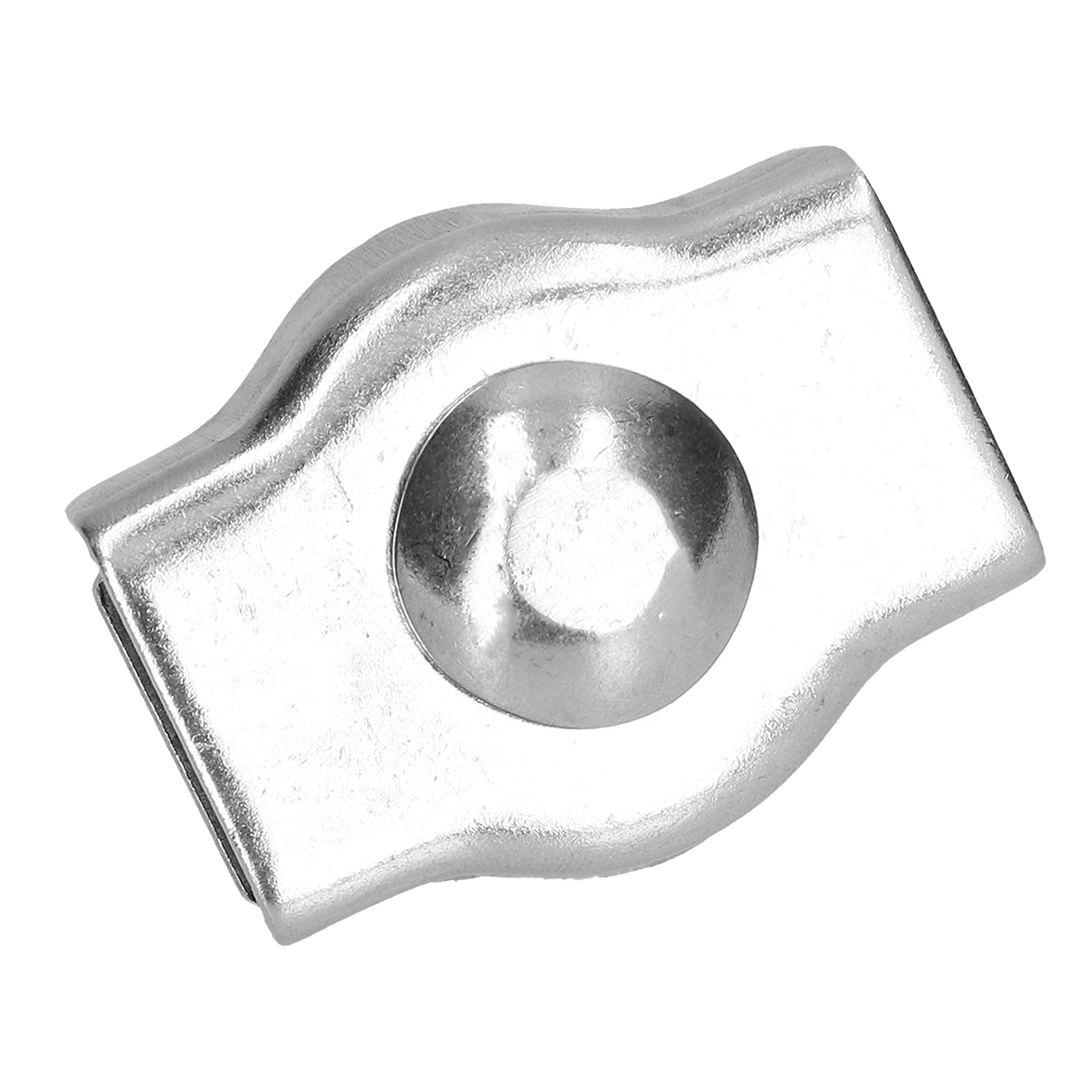 Cocoarm Clip per Funi Metalliche Morsetti per Cavi in ​​acciaio Inossidabile 304 Dispositivo di Bloccaggio Singolo 3 Dimensioni M2 M6 M10 per Manovre di Cavi per Funi Metalliche su e Costruzioni