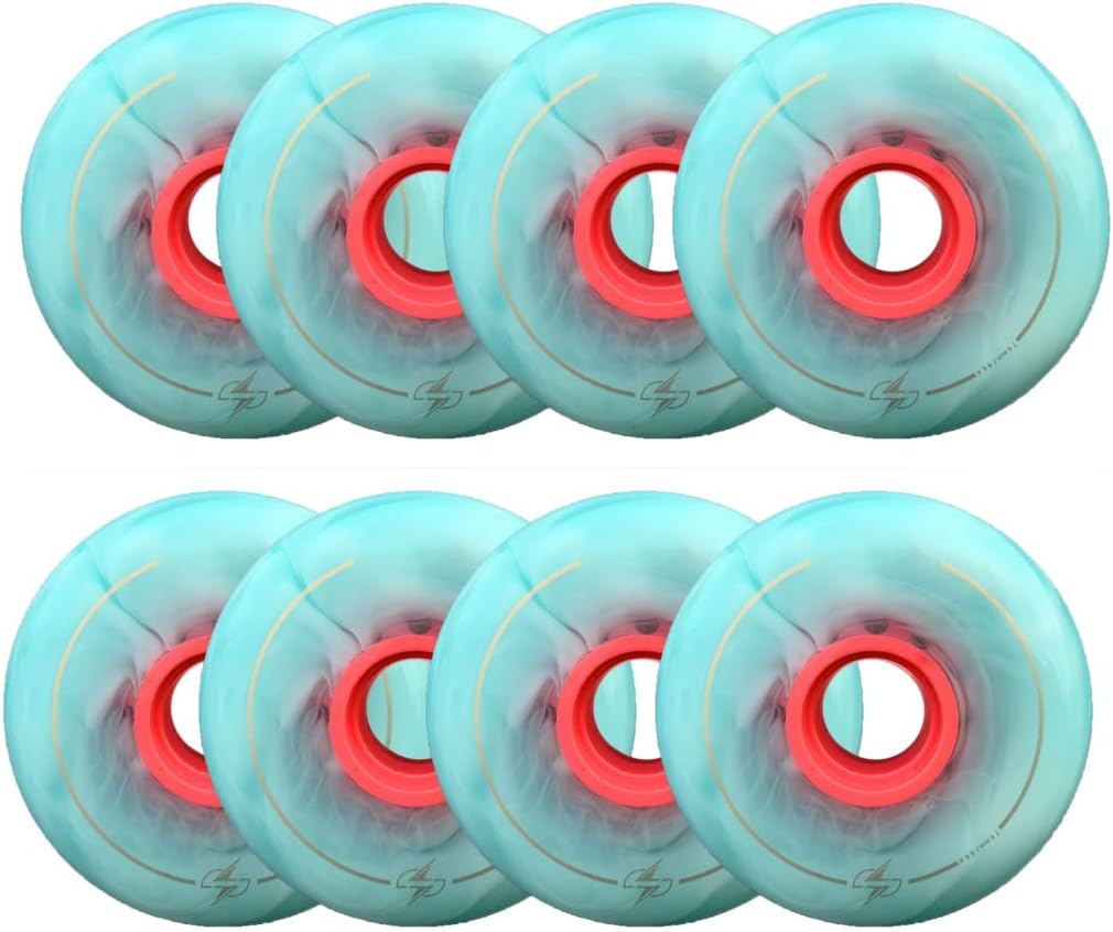 KEZaiZHe Skate Wheels, 8 PCS 72mm/76mm/80mm Inline Skate