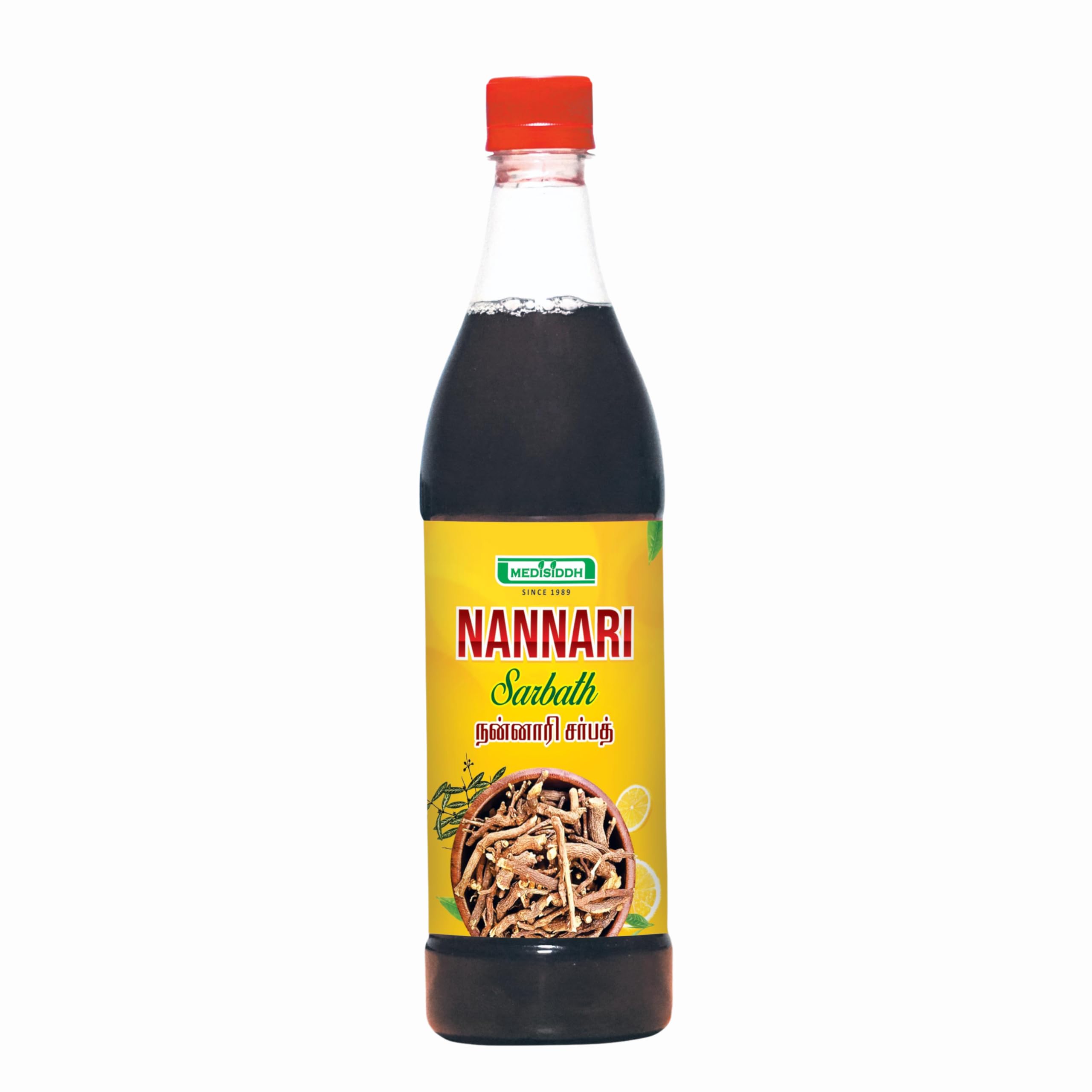 Nannari Sharbat Sarasaparilla Sarbath Sarasaparilla Sharbath Naruneendi Anantamool Sugandhi 690 Ml, 1 Count