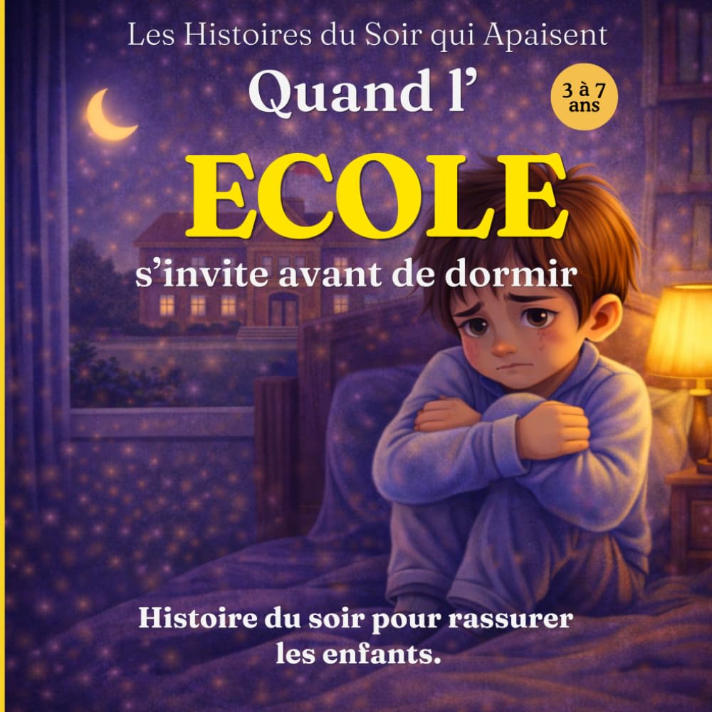 Quand l’école s’invite avant de dormir: Une histoire du soir pour apaiser les enfants: 11 (Les Histoires du Soir qui Apaisent)
