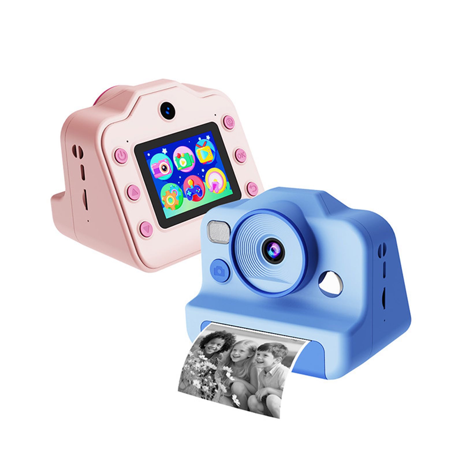 Memoria espandibile per fotocamera digitale per bambini Doppia lente Chiarezza e ricarica USB per fotografie lunghe e versatilità Fotocamera per bambini