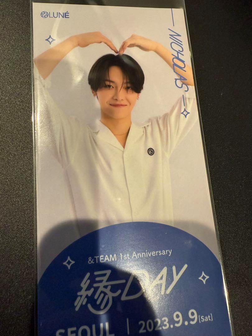 &TEAM ニコラス 縁day in韓国 トレカ &TEAM 緑DAY ソウル 韓国