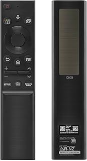 Solar Charging BN59-01357 Voice Remote Control Fit for Samsung Smart TVs, CHUNGHOP Solar Power RMCSPA1EP1 Remote Compatible with Samsung 2021 Neo LED Smart 4K Ultra HD TV, with 3 Shortcut Buttons