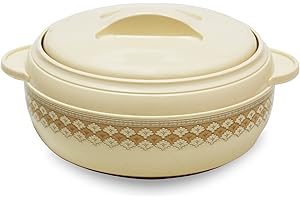 TABAKH Karishma Hot Pot - Insulated Casserole Serving Bowl with Lid