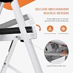 Sweetcrispy 2 Échelle d'étape, tabouret pliant avec large pédale antidérapante, 800lbs Échelle en acier robuste, Poignée rembourrée pratique, légère, Écheau d'étape en acier portable, noir mat