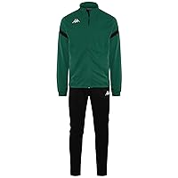 Kappa Dalcito Tuta da ginnastica, Verde / Nero