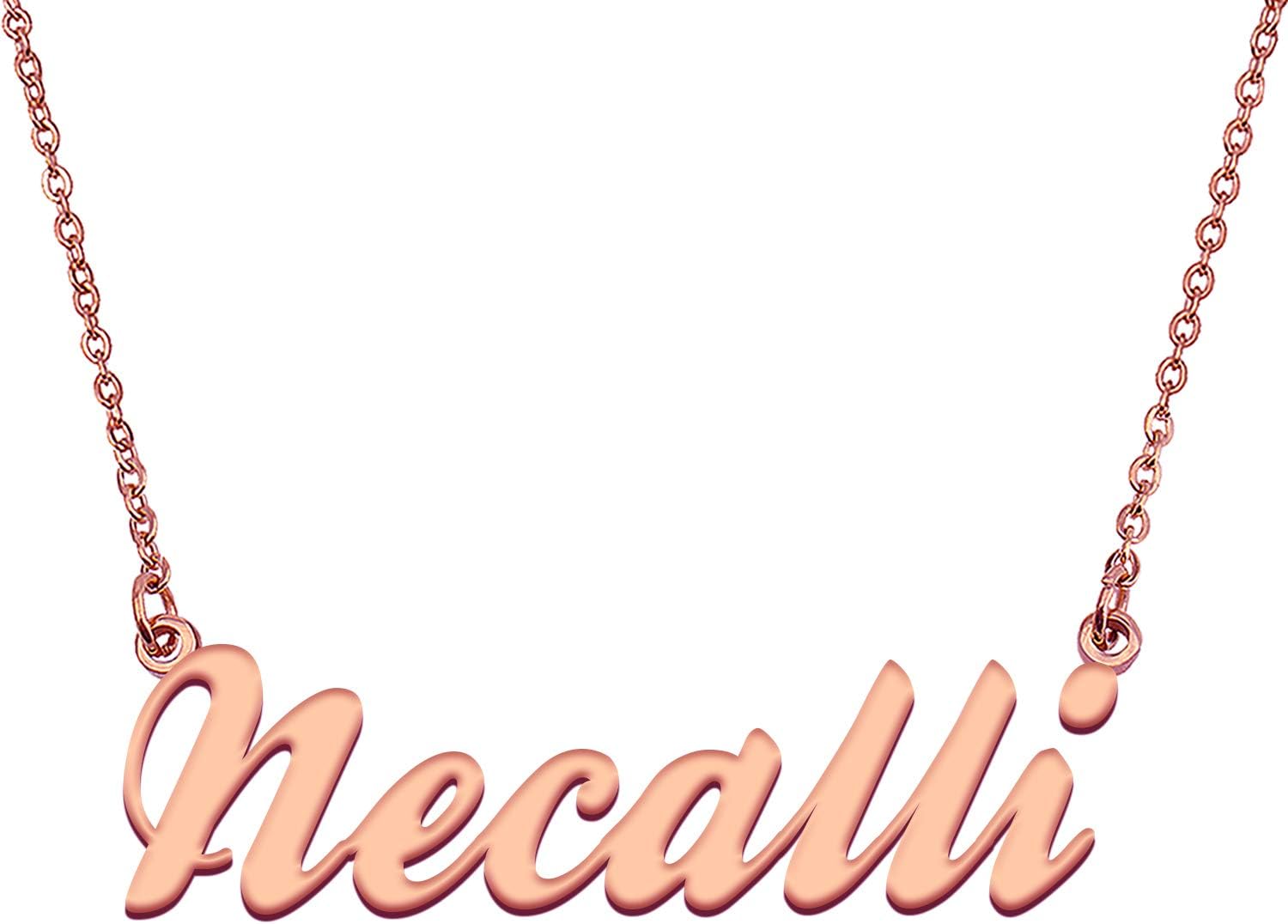 GR35Z9Custom Gold Initial Name Necklace Jewelry Gifts for Womens