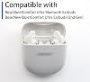 Puntas de Repuesto para Audífonos Bose QuietComfort Ultra 1 y 2 Wingtips | Cubiertas de Alas de Silicona Antideslizantes para Puntas, 3 Pares de Bandas de Estabilidad (Blanco, Surtido S/M/L) 3