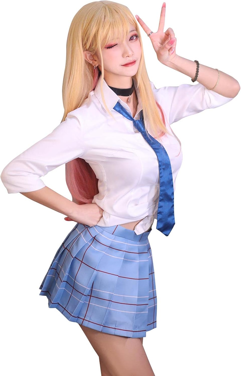 Miniatura 3 de Roocnie My Dress Up Darling - Disfraz de cosplay de Marin Kitagawa, camiseta japonesa para la escuela
