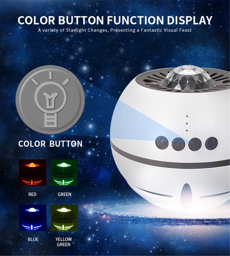 Image of TOAVI Star Projector, Galaxy Star Night Light Projector, Star Light Projector with 7 Color Effects, Constellation /Nebula /Ocean Wave, Star Projector Sky Light
