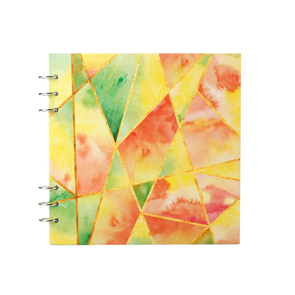 Cuadernos de diario Notebook boceto, Arte Pad for el dibujo, tinta boceto libro, En blanco artista cuaderno de bocetos, Multi-Media Cuaderno con espiral, papel de dibujo (8.8"X8.8") papel grueso prem