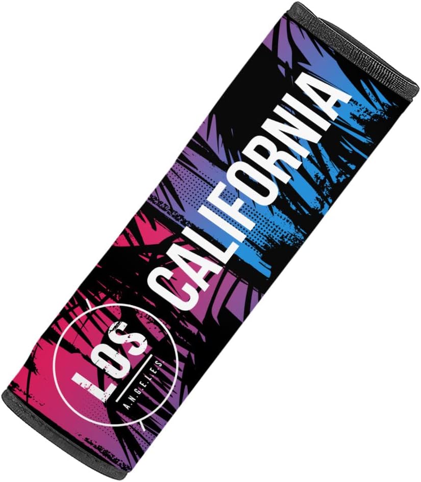 Los Angeles Car Seat Belt Pads - Trendy Seat Belt Covers - Graphic Seat Belt Covers