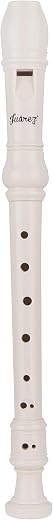 JUAREZ Claró Descant German Style 8 Holes Soprano Recorder Flute with Cleaning Rod Suitable for School Ensembles | Home Pr...