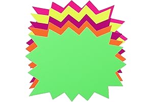 Starburst Fluorescent Signs: Vibrant Marketing Tools for Retail Success