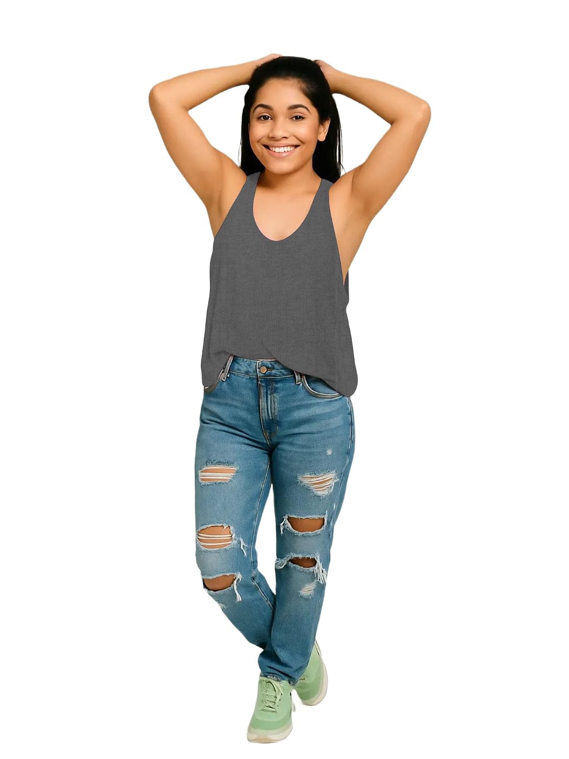 THE BLAZZE Everyday Cotton Tank Top for Women - Relaxed Fit, Scoop Neck Cami 1005 NB79 Parent - Review, Price and Buying Guide