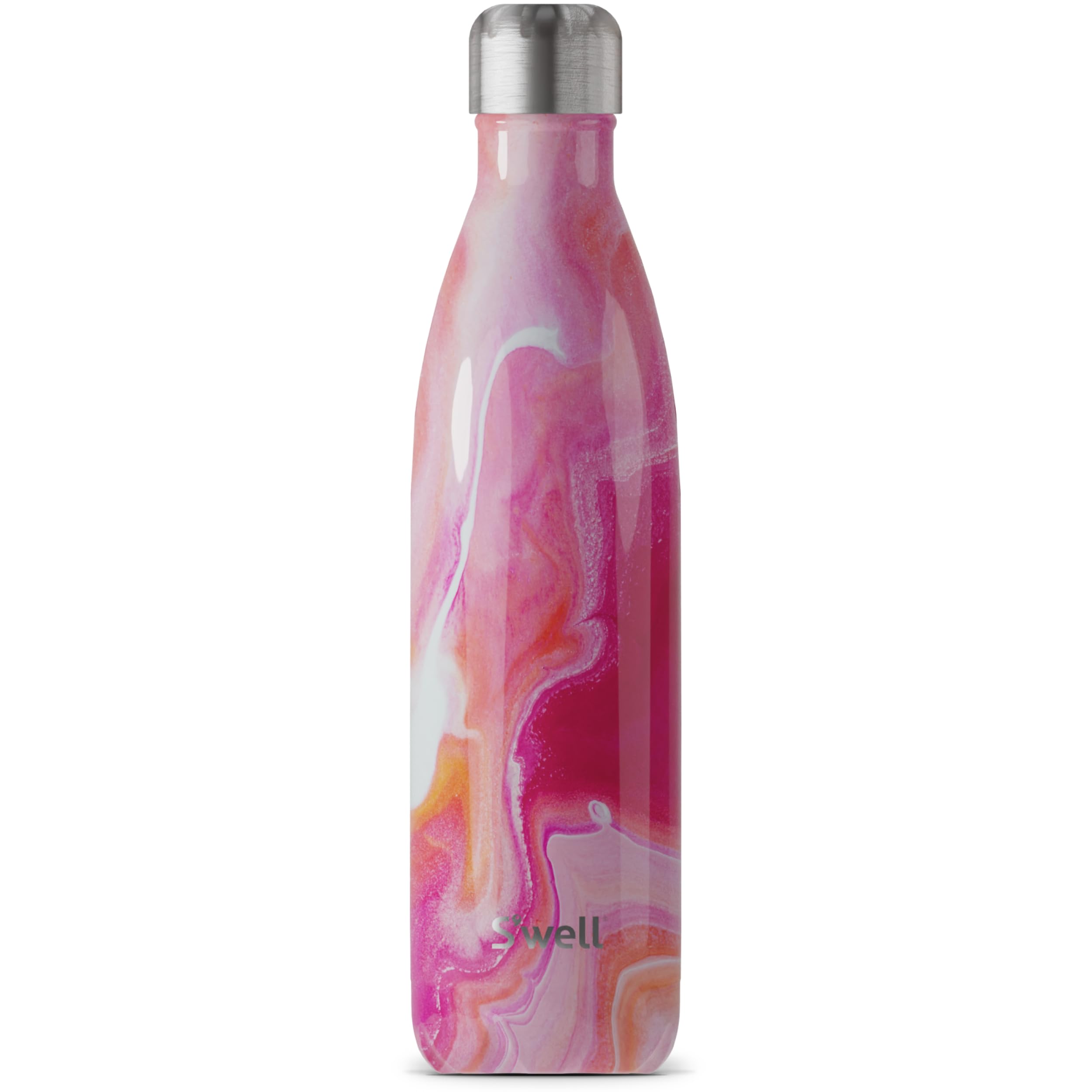 S'well Stainless Steel Water Bottle, 25oz, Rose Agate