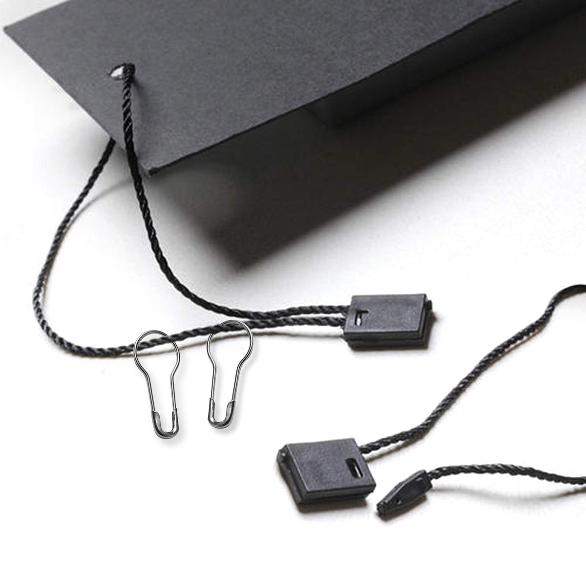 100 Stück 21 mm kleine Sicherheitsnadeln aus Metall zum Stricken von Maschenmarkierungen, Nähen von Kleidung, DIY Handwerk (Silber)