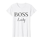 Womens Funny Summer casual & cute Boss Lady classic design T Shirt T-Shirt