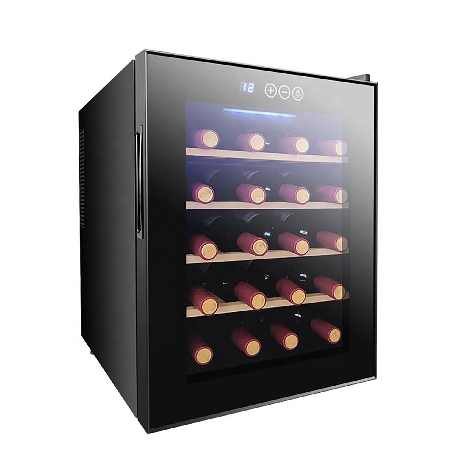 Cantinetta Per Vini Di Grandi Dimensioni, Autoportante, Con Controllo Digitale Della Temperatura - Frigorifero Silenzioso Per Vini Rossi, Bianchi, Champagne O Spumanti - Ideale Per Cucina O Appartame