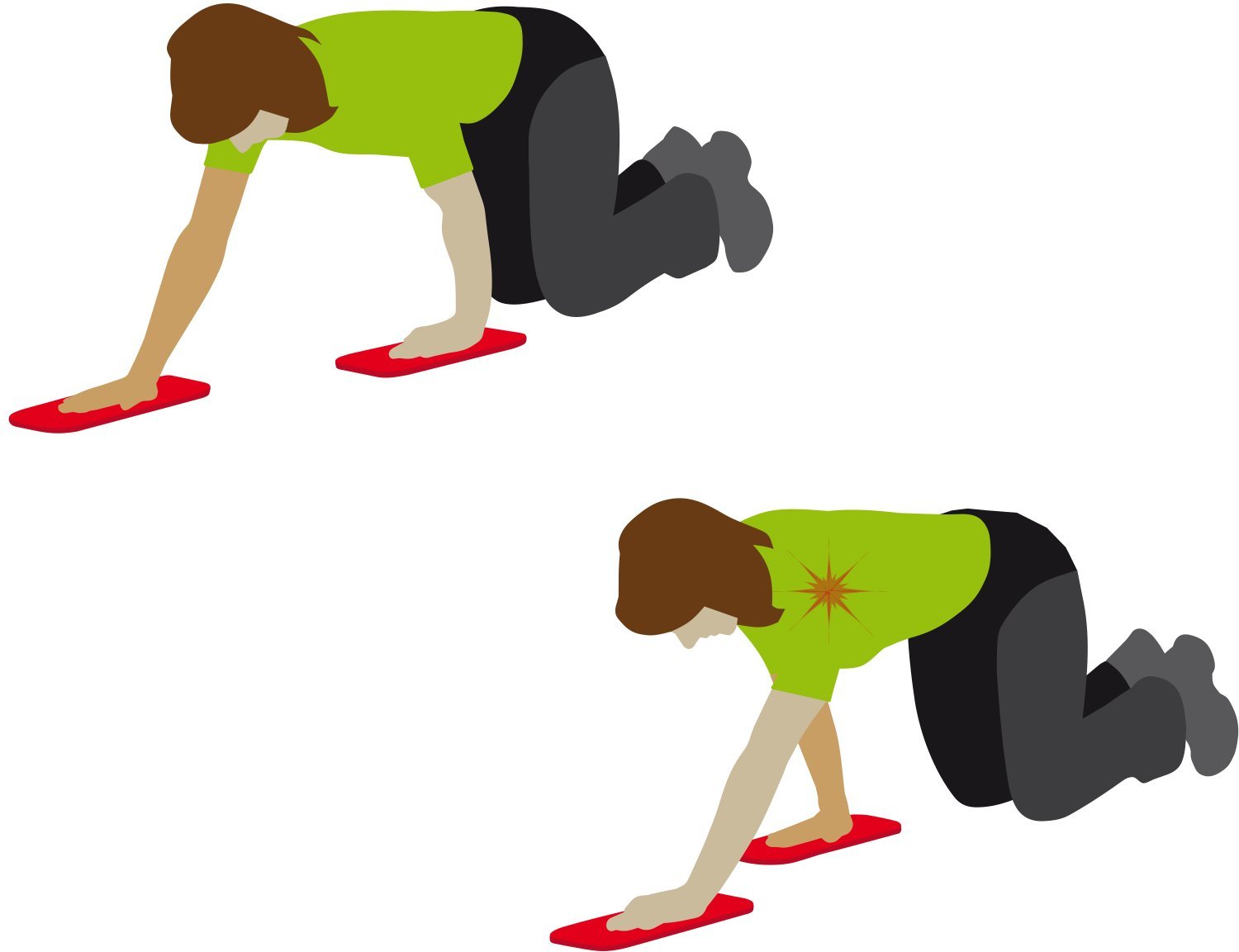 Txuzong Fitness Gleitscheiben - 4 Doppelseitige Slider Pads Für Core-Training Auf Teppich & Hartböden