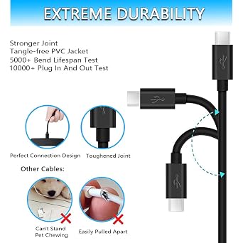 Charger Cord Charging Cable for Verizon Jetpack MiFi 7730L 8800L - 5 Feet for Verizon MiFi 7730L 8800L Jetpack Wireless WiFi 4G LTE Moblie Hotspot USB Charging Cable Power Cord