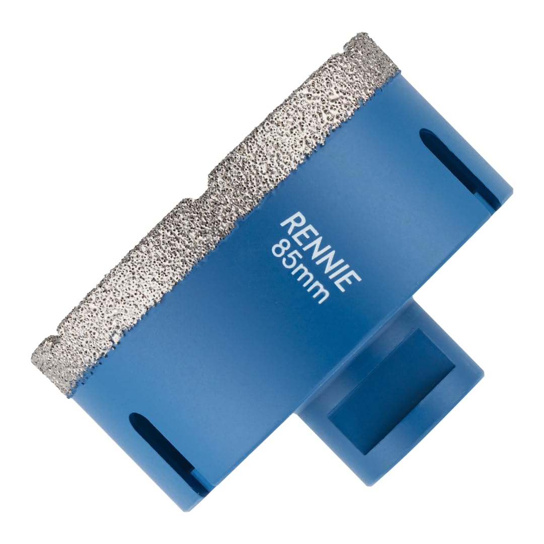 85mm Diamond Hole Saw Drill Bit With A M14 Shank For Angle Grinders. For Porcelain Tiles Ceramic Slate Stone Granite Marble Glass. Diamond Core Holesaw/Hole Cutter