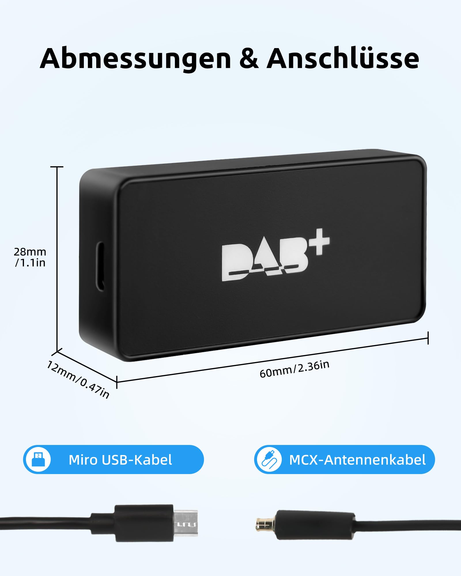 ESSGOO Dab Radio Digitale Antenna Tuner USB Adapter Per Android Autoradio 5.1 - Foto 9