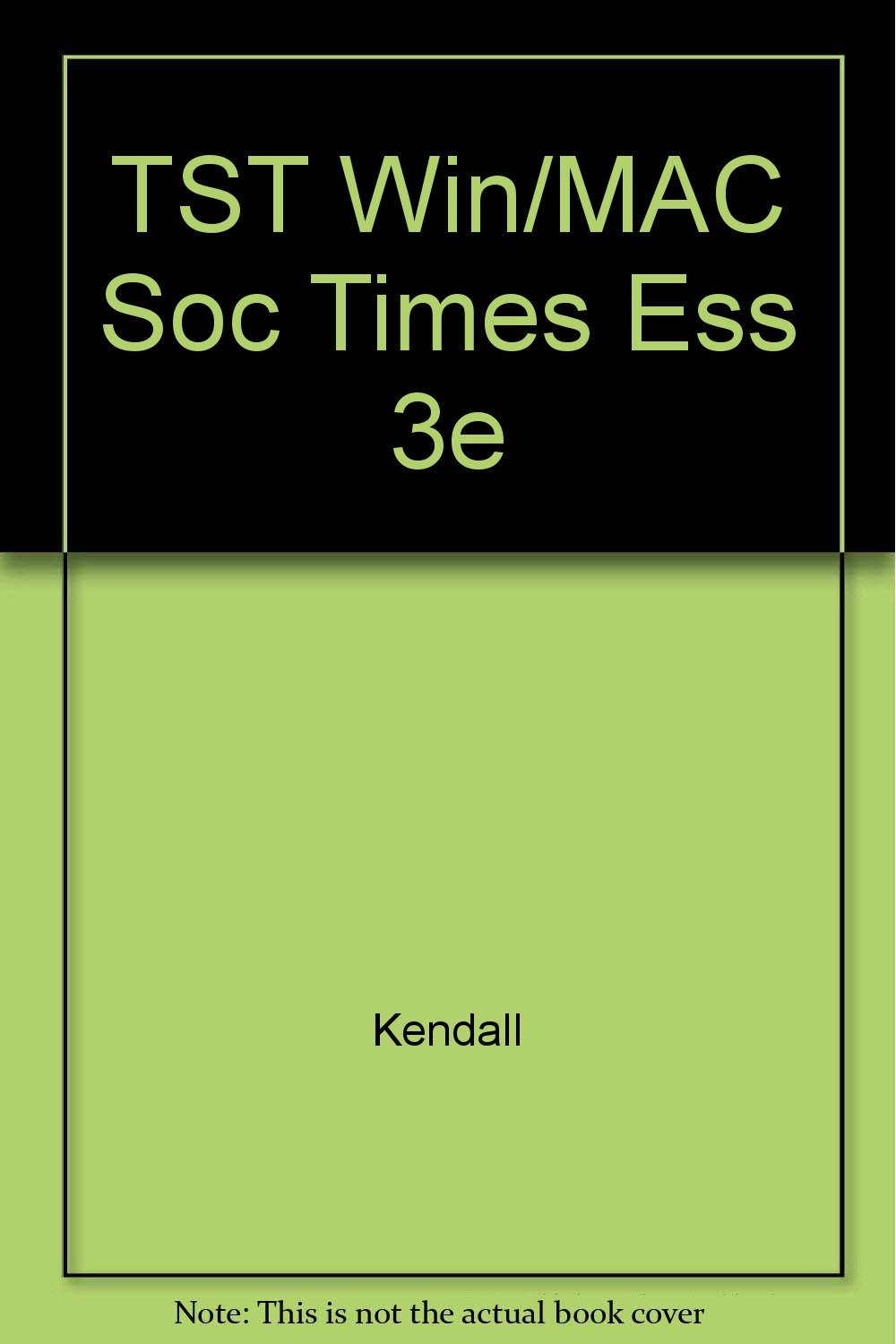 TST Win/MAC Soc Times Ess 3e