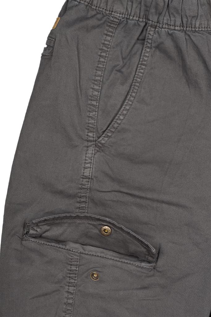 Indicode Herren Cargohose Jones Cargo Hose Freizeithose Chino Outdoorhose Stoffhose