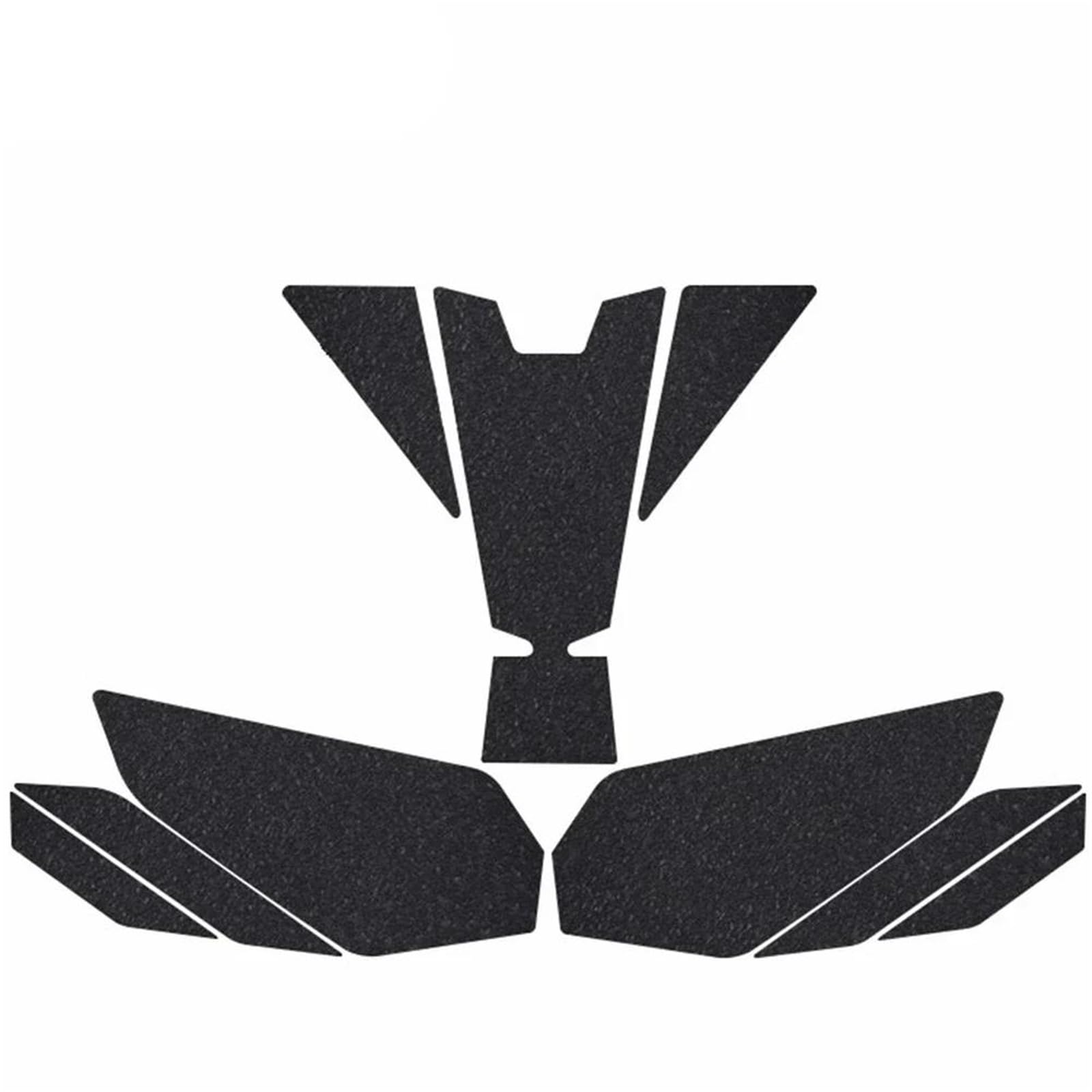 Motorcycle Gas Tank Traction Pads Fuel Grips Side Stickers Knee Protectors Decal for Kawasaki for NINJA400(Style 1)