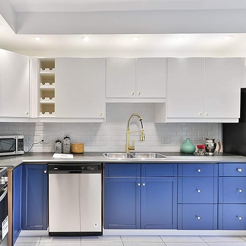 Miniatura 2 de SOKA Grifo de cocina con rociador desplegable de una sola manija, para casa rodante, comercial, de arco alto, estilo industrial, apto para 1 y 3