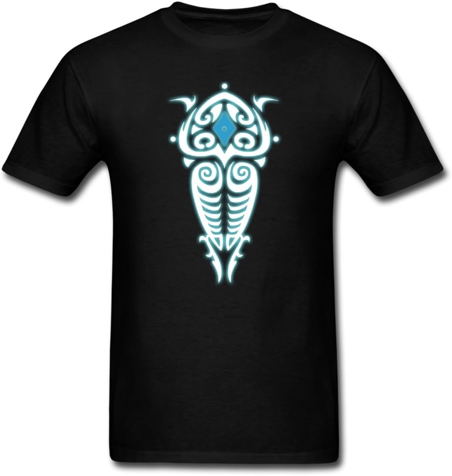 WANLI Cheapest Men's Avatar Legend Of Korra T-Shirts Black S