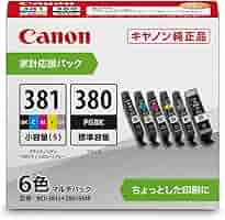 CANON純正 BCI-380 BCI-381 ６色 インク 2セット キヤノン キヤノン(CANON) 純正インク BCI-381+380 インク