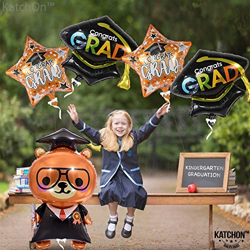 Image of Graduation Decorations 2026 | Kindergarten Graduation Balloons - Giant 36 Inch | Preschool Graduations Balloons | Grad Cap Decorations | Preschool Balloon | 2026 Graduations Party Decoration, KatchOn