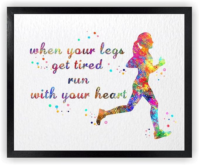 Marathon: Bungie Unveils Sound Identity Behind Their Extractive Shooter Game 9 61PmhYGplLL. AC SX679 Dignovel Studios 8X10 Unframed Runner Woman Watercolor Art Print Poster Running Inspirational Quotes Marathon Home Decor Sport Wall Hanging N128