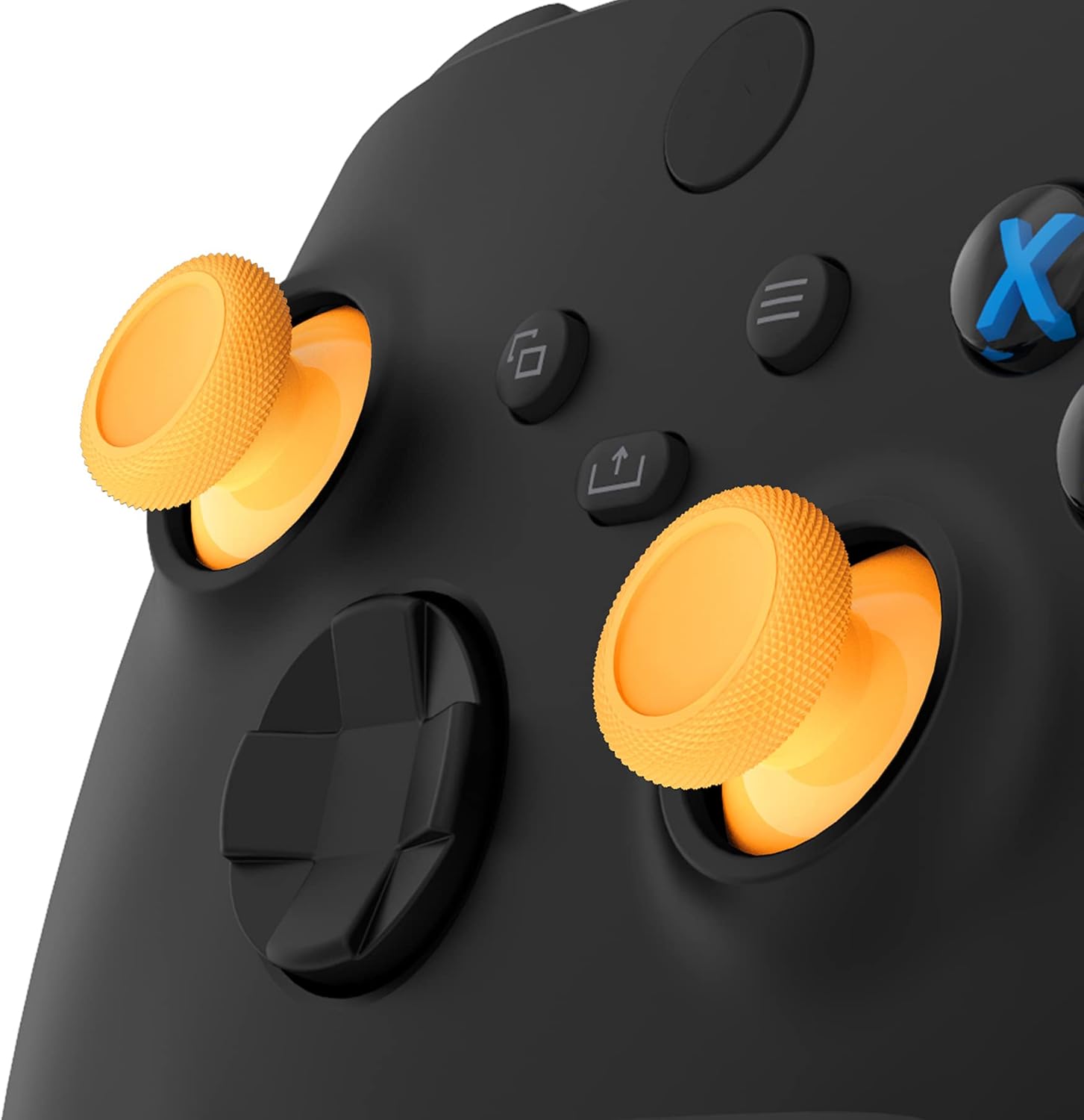 eXtremeRate Replacement Thumbsticks for Xbox Series X & S Controller, Joysticks Repair Kit for Xbox Wireless Controller, Custom Analog Stick Buttons for Xbox One S/X/Elite Controller - Caution Yellow - Image 3