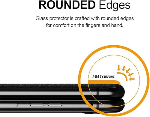 Miniatura 3 de Supershieldz Protector de pantalla de vidrio templado, diseñado para Motorola Razr+  Plus (2023) (solo pantalla frontal), vidrio curvado 3D,