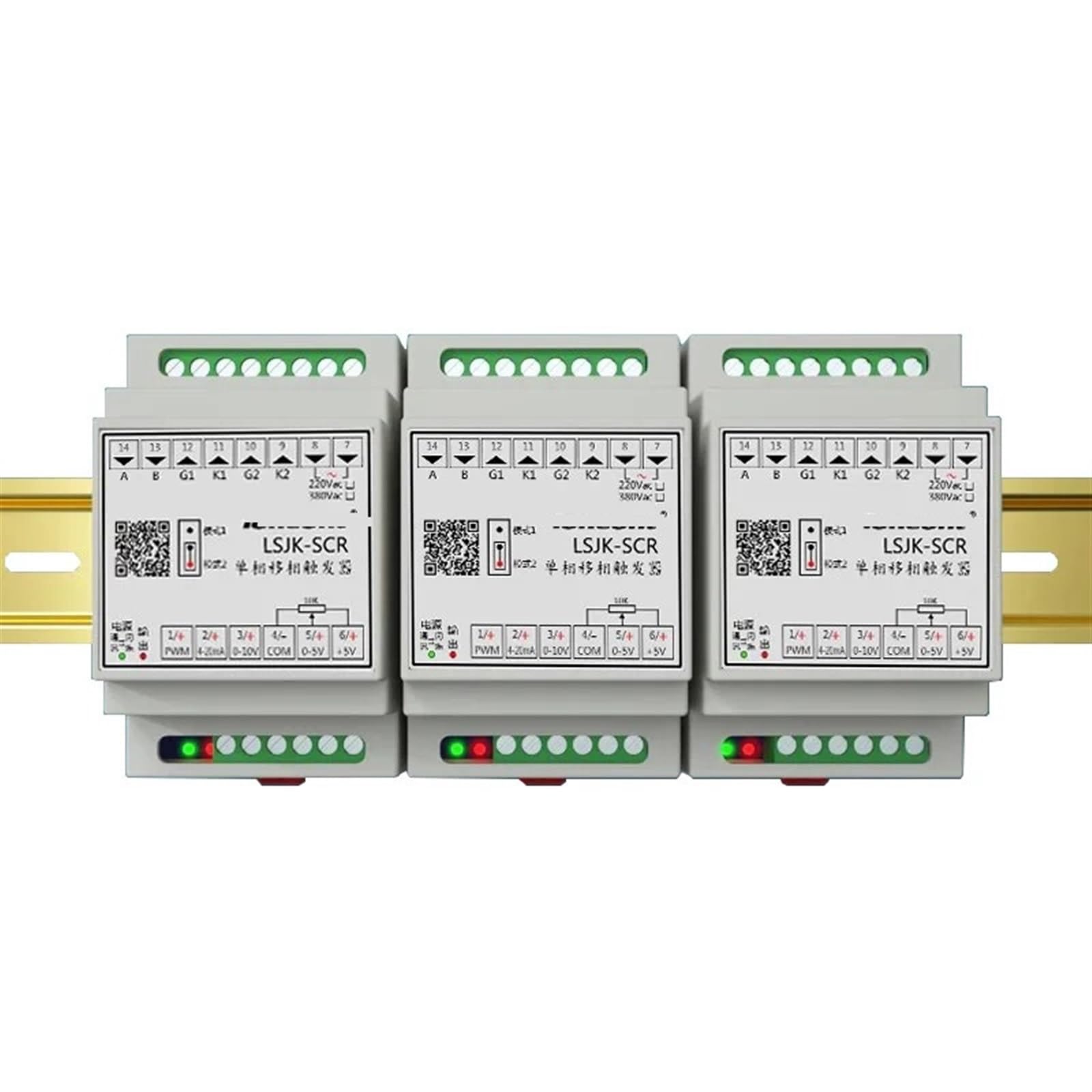 Contrôleur de Cycle de Thyristor monophasé LSJK-SCR commande RS485 - 7