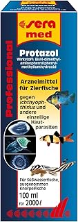 sera med Professional Protazol 100 ml - Arzneimittel für Fische gegen einzellige Hautparasiten wie Ichthyophthirius multif...