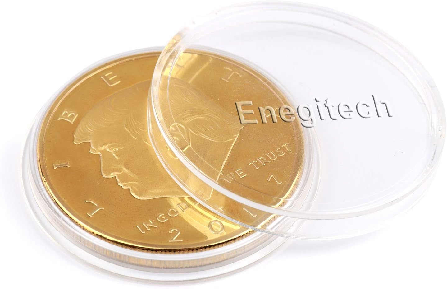 6 Pack - Donald Trump Gold Coin Token 2018 Gold Plated Collectible 45th President of The United States Original Design