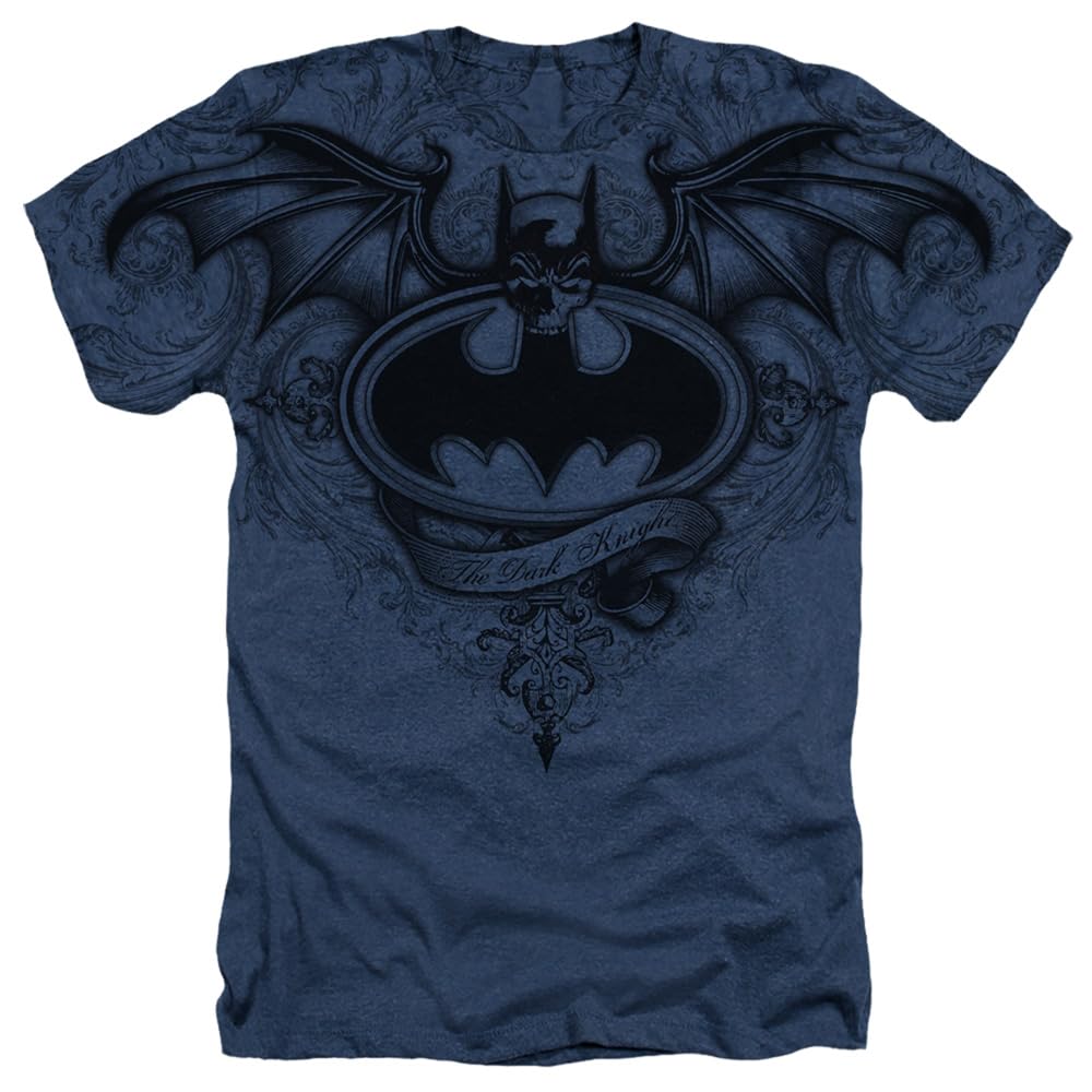 Batman Winged Skull Logo All Over Halloween Costume T-Shirt
